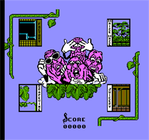 The California Raisins: The Grape Escape - Screenshot - Game Select Image