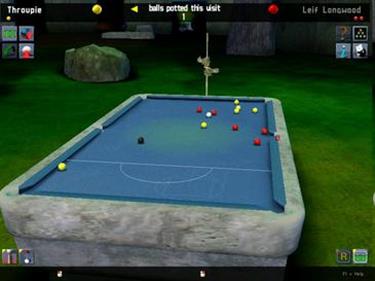 Jimmy White's Cueball World - Screenshot - Gameplay Image