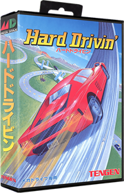 Hard Drivin' - Box - 3D Image