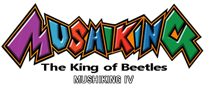 Mushiking The King Of Beetles: Mushiking IV / V / VI - Clear Logo Image
