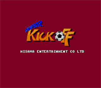 Kick Off - Screenshot - Game Title Image