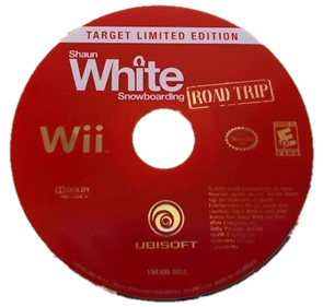 Shaun White Snowboarding: Road Trip: Target Limited Edition  - Disc Image