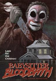 Babysitter Bloodbath - Advertisement Flyer - Front Image