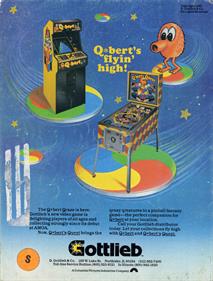 Q*bert - Advertisement Flyer - Front Image