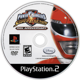 Power Rangers: Super Legends - Disc Image