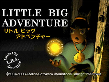 Little Big Adventure - Screenshot - Game Title Image