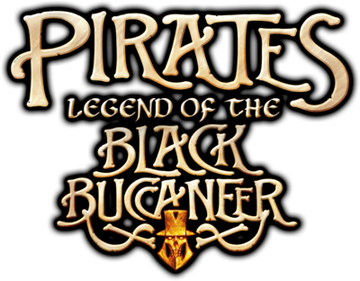 Pirates: Legend of the Black Buccaneer - Clear Logo Image