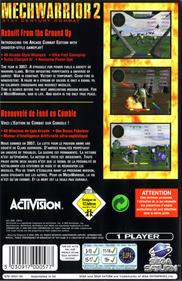 MechWarrior 2: 31st Century Combat: Arcade Combat Edition - Box - Back Image