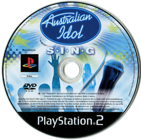 Australian Idol Sing - Disc Image