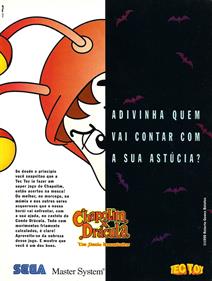Chapolim X Drácula: Um Duelo Assustador - Advertisement Flyer - Front Image