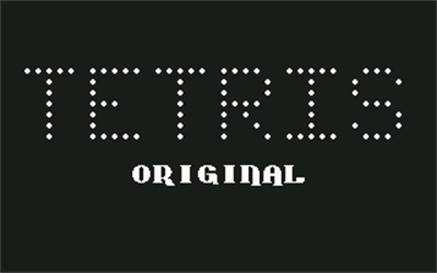 Tetris Original - Screenshot - Game Title Image