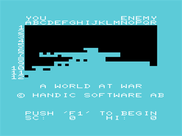 A World at War - Screenshot - Game Title Image