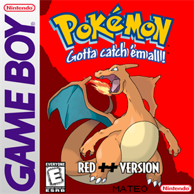 Pokémon Red ++ - Box - Front Image