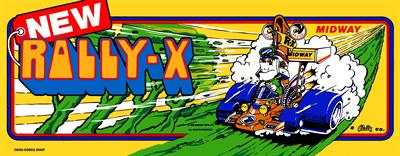 New Rally-X - Arcade - Marquee Image