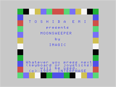 Hayabusa: Moonsweeper - Screenshot - Game Title Image