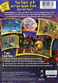 Blinx: The Time Sweeper - Box - Back Image