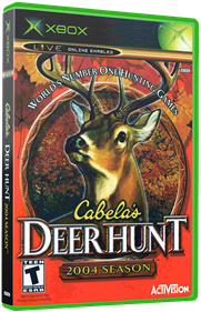 Cabela's Deer Hunt: 2004 Season - Box - 3D Image