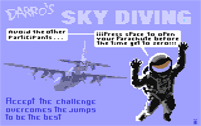 Sky Diving - Screenshot - Game Title Image