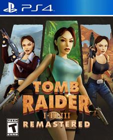 Tomb Raider I-III Remastered Starring Lara Croft - Box - Front Image