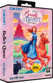 Disney's Beauty and the Beast: Belle's Quest - Box - 3D Image