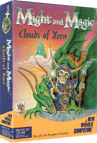 Might and Magic: Clouds of Xeen - Box - 3D Image