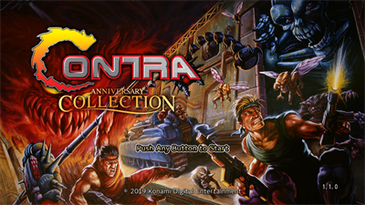 Contra Anniversary Collection - Screenshot - Game Title Image