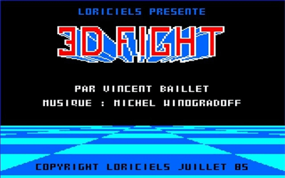 3D Fight - Screenshot - Game Title Image