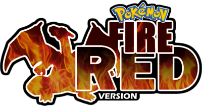 Pokémon FireRed Version - Clear Logo Image