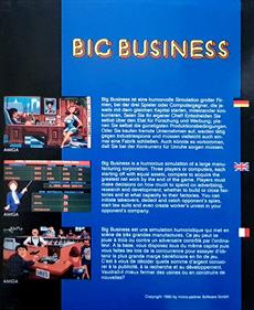 Big Business - Box - Back Image