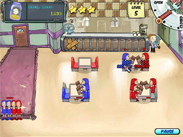 Diner Dash - Screenshot - Gameplay Image