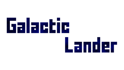 Galactic Lander - Clear Logo Image