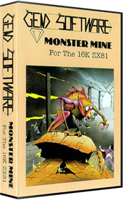 Monster Mine - Box - 3D Image