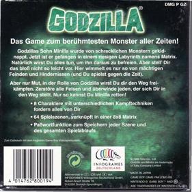 Godzilla - Box - Back Image