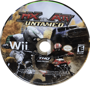 MX vs. ATV: Untamed - Disc Image