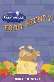 Ratatouille: Food Frenzy - Screenshot - Game Title Image