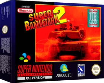 Super Battletank 2 - Box - 3D Image