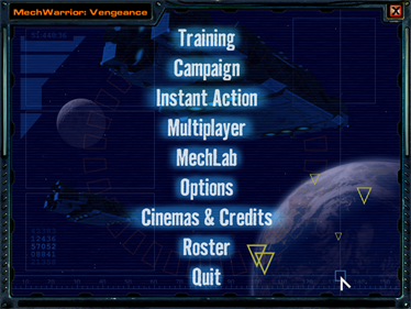 MechWarrior 4: Vengeance - Screenshot - Game Select Image