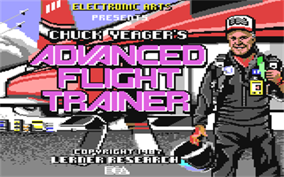 Chuck Yeager's Advanced Flight Trainer - Screenshot - Game Title Image