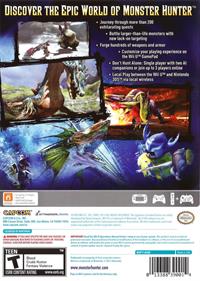Monster Hunter 3 Ultimate - Box - Back Image