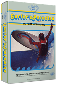 Surfer's Paradise: But Danger Below! - Box - 3D Image