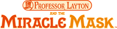 Professor Layton and the Miracle Mask - Clear Logo Image