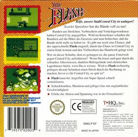 The Flash - Box - Back Image