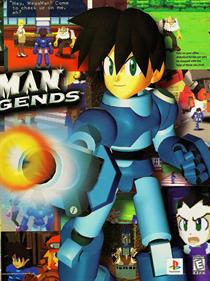 Mega Man Legends - Advertisement Flyer - Front Image