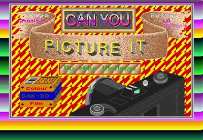 Can You Picture It - Screenshot - Game Title Image