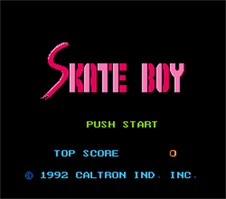 Skate Boy - Screenshot - Game Title Image