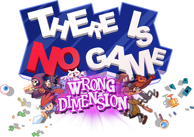 There Is No Game: Wrong Dimension - Clear Logo Image