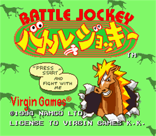 Battle Jockey - Screenshot - Game Title Image