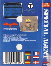 Special Agent (Firebird Software) - Box - Back Image