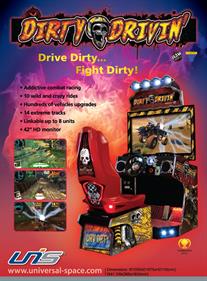 Dirty Drivin’ - Advertisement Flyer - Front Image