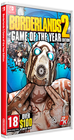 Borderlands 2: Game of the Year Edition  - Box - 3D Image